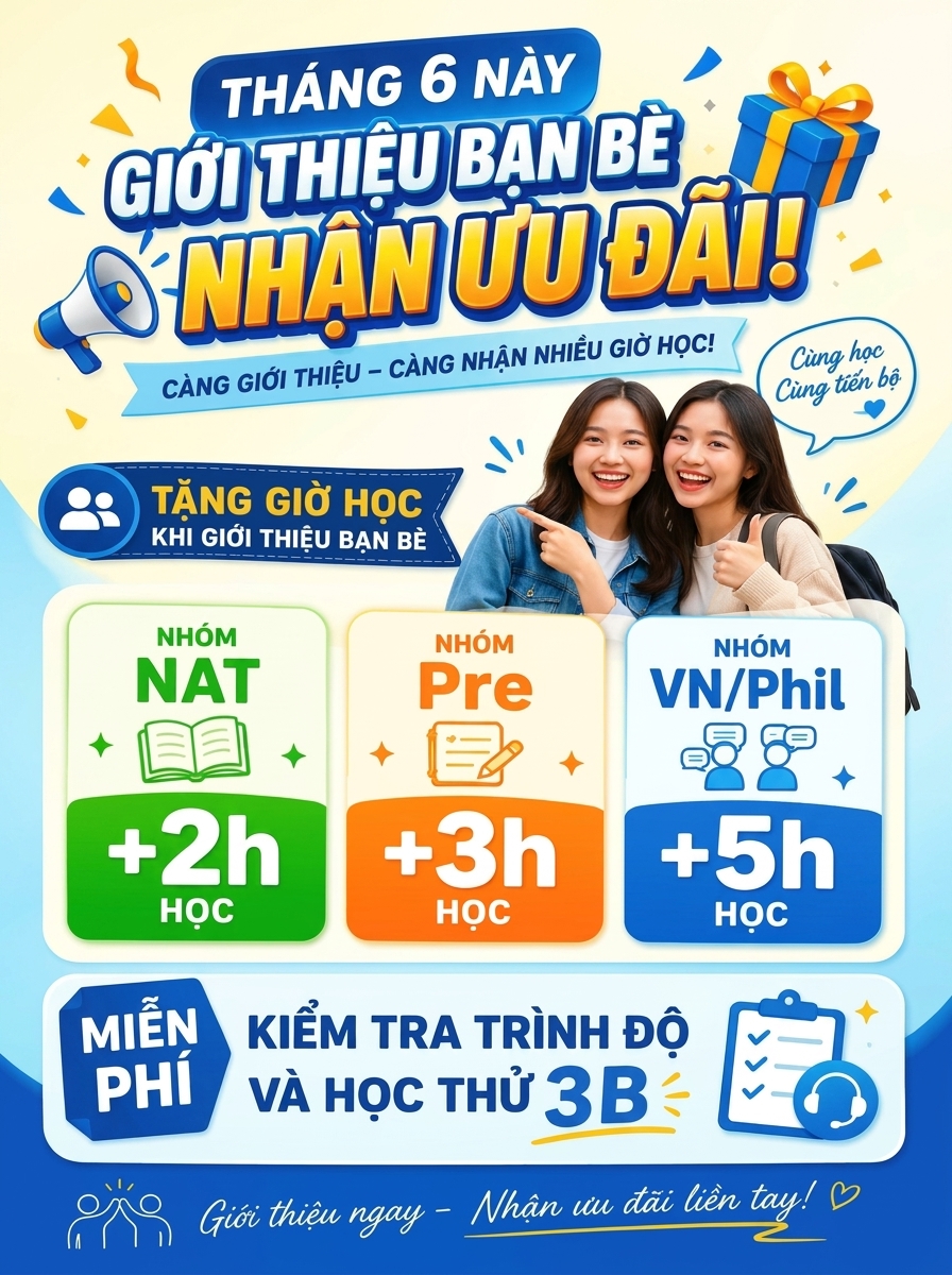 Lộ trình học tiếng Anh hè cùng bạn bè tại Antoree